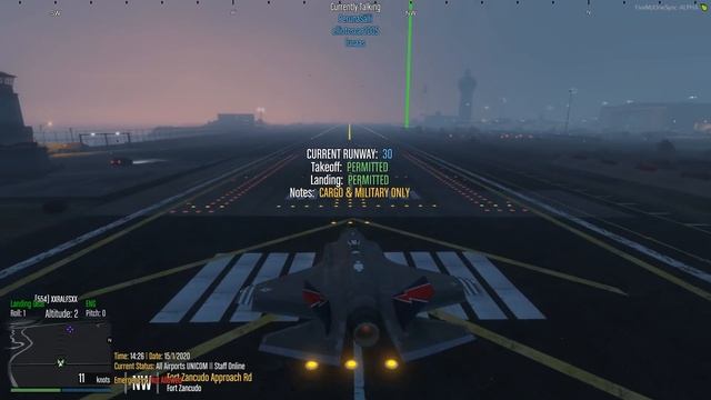 GETTING CHASED in GTA 5 FiveM Flight Simulator смотреть онлайн