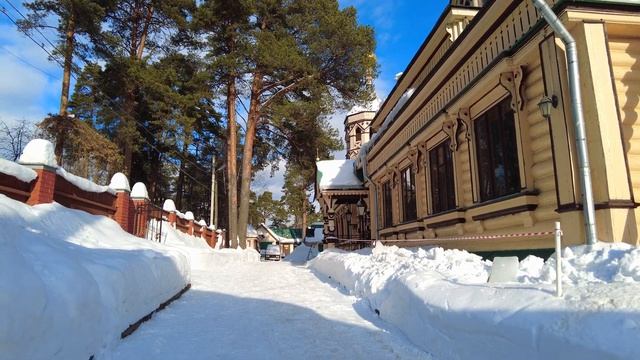 Зимняя прогулка по Удельной смотреть онлайн