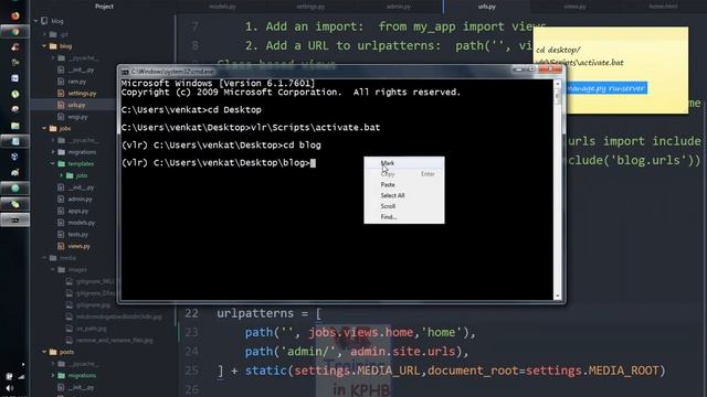 How to add home page to URLS in blog project Django python Telugu | VLR Training Class 20 смотреть онлайн