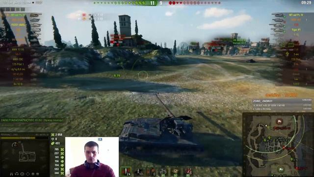 ЛБЗ на Т-55а (пт 15 на Waffentrager auf Pz. IV) Ежедневные стримы! смотреть онлайн