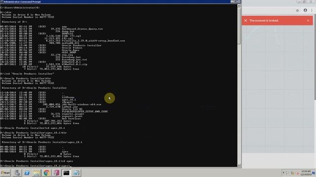How to Unlock ADMIN password in Oracle Apex 18.1 HD смотреть онлайн