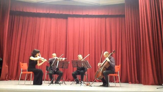 Квартет "Вернисаж" Quartet Vernissage Астор Пьяццолла Astor Piazzolla Танго "Триумф" Tango Triunfal смотреть онлайн