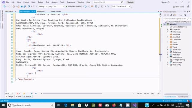 How to Create Website in ASP.NET смотреть онлайн