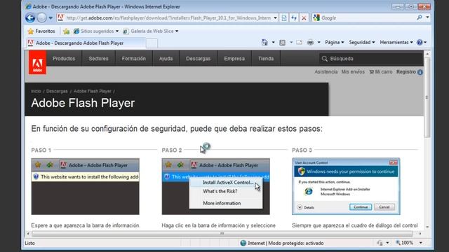 Instalación Adobe Flash Player - Windows смотреть онлайн