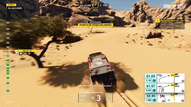 DAKAR с ПРОФЕСИОНАЛЬНЫМ ШТУРМАНОМ RENAULT TRUCK смотреть онлайн