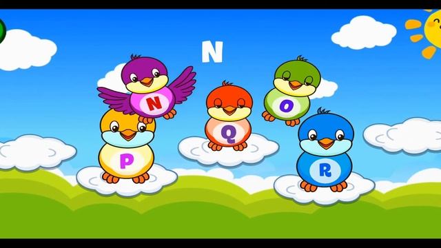 Игра-мультик: Изучаем буквы английского алфавита с помощью птичек смотреть онлайн