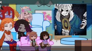 [Реакция undertale на bad guys 2/?] {НЕ КАНОН}
