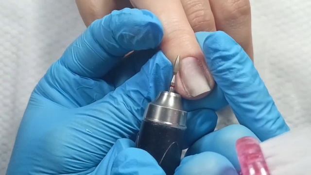 Чувствительная кутикула*Укрепление углов*Лепка на ногтях. смотреть онлайн