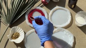 Сервировочная заливка эпоксидной смолой