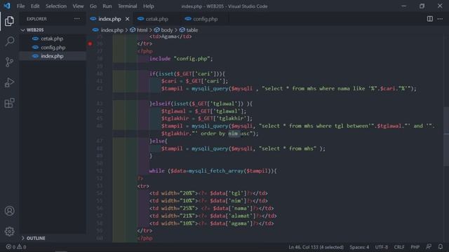 Cari, Filter, dan Laporan sederhana pada PHP смотреть онлайн