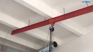 Монтаж Ручных цепных Талей и Монорельсов