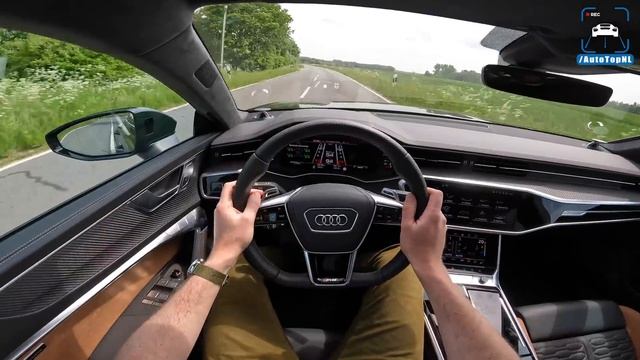 722HP Audi Exclusive RS7 MTM *305km/h* REVIEW on AUTOBAHN by AutoTopNL смотреть онлайн