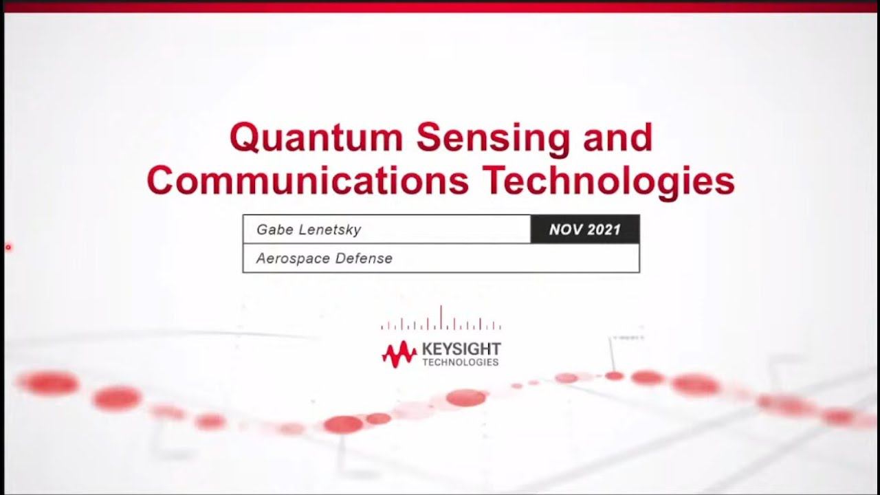 Gabe Lenetsky, Practical aspects of measurements in Quantum Communications and Quantum Sensing смотреть онлайн