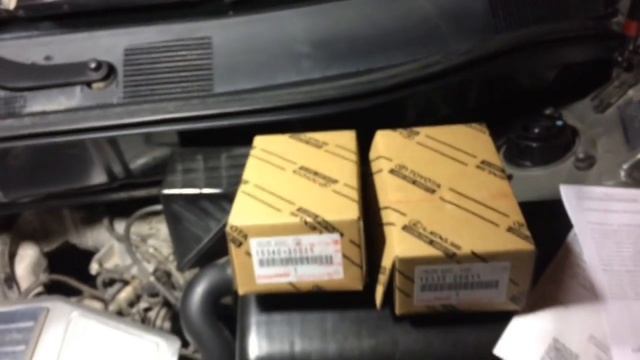 Замена клапан -ов VVT-i. Ошибка Р1349, P1349, p1349, 1349, ошибка 59. Двигатель 1 MZ смотреть онлайн