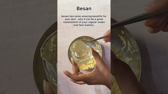 besan Face Wash And Face Pack For acne prone skin #shorts #skincare смотреть онлайн