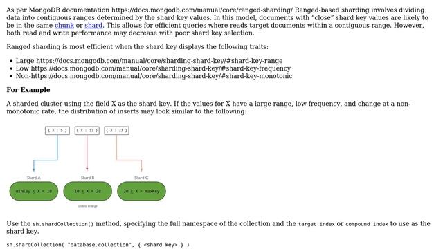 Databases: MongoDB specifying shard key and sharding strategy смотреть онлайн