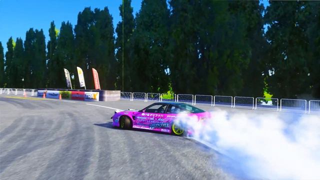 Assetto Corsa 3 Different Drift car in Rockingham (真夜中のドア) смотреть онлайн