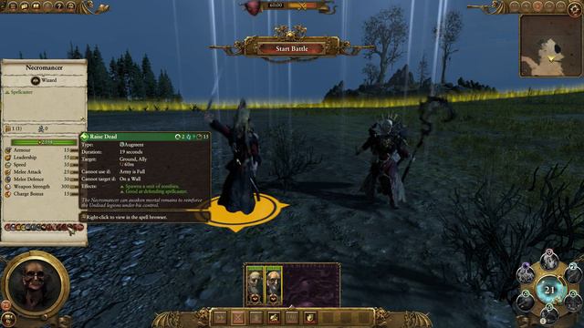 Total War: Warhammer Unit Guide - Vampire Counts Necromancer And Lord