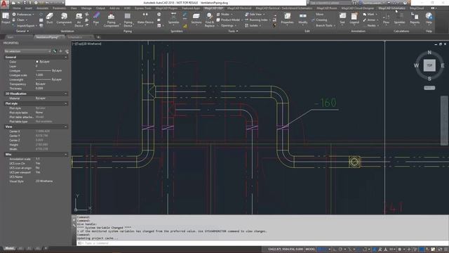 MagiCAD 2018 UR-1 for AutoCAD / Synchronising property values смотреть онлайн