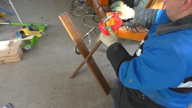 Компьютерный стол и дерева за 1200р, how to make a table смотреть онлайн