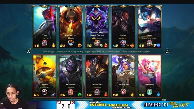 |?| (P23) Wild Rift - NEW Rank Season 11 смотреть онлайн