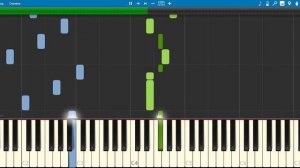Баллада о трех сыновьях - Татьяна Шилова на пианино туториал MIDI