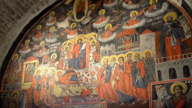 Монастырь Животворящего Источника (Зоодохос Пиги) в Анфохори, Мецово смотреть онлайн