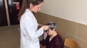 треугольный затылочно-лобный чепчик