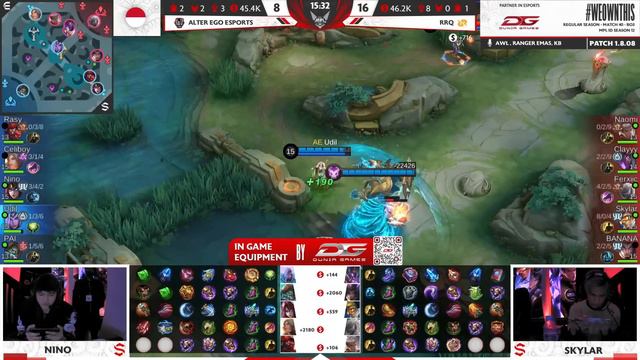 ALTER EGO ESPORTS vs RRQ | Regular Season WEEK 5 DAY 2 | GAME 3 | #MPLIDS12 смотреть онлайн