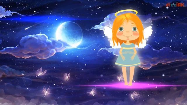 Twinkle Twinkle Little Star. Колыбельная для малышей. Ангел поет колыбельную детям смотреть онлайн