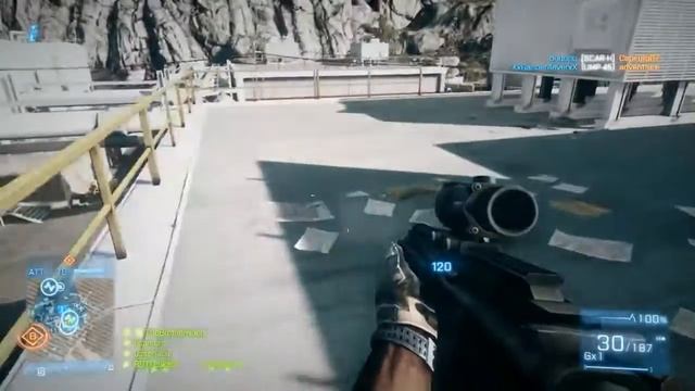 Battlefiled 3 - Damavand Peak HD 6770 High Settings смотреть онлайн