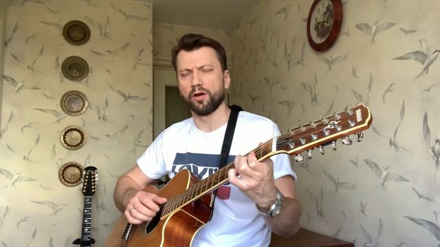 У чёрного моря - М.Табачников/С.Кирсанов - guitar cover смотреть онлайн