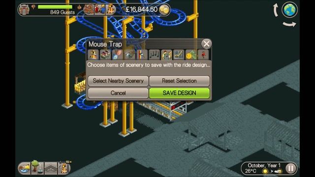 Tutorial - 4x4 Wild Mouse | Mouse Trap | Rollercoaster Tycoon Classic смотреть онлайн