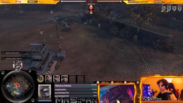 [EN/SP] CoH2 Rank OKW Martes!! смотреть онлайн