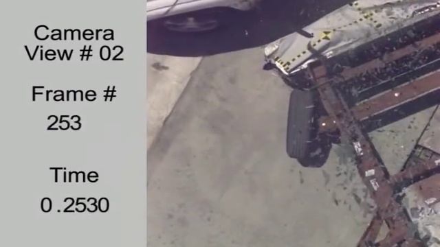 Crash Test 2006 - 2009 Chevrolet Trailblazer / Buick Rainier / GMC Envoy ( Side Impact) NHTSA смотреть онлайн