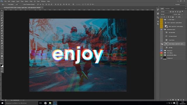 VHS - RGB Glitch Text Effect - GraphicRiver Tutorial смотреть онлайн