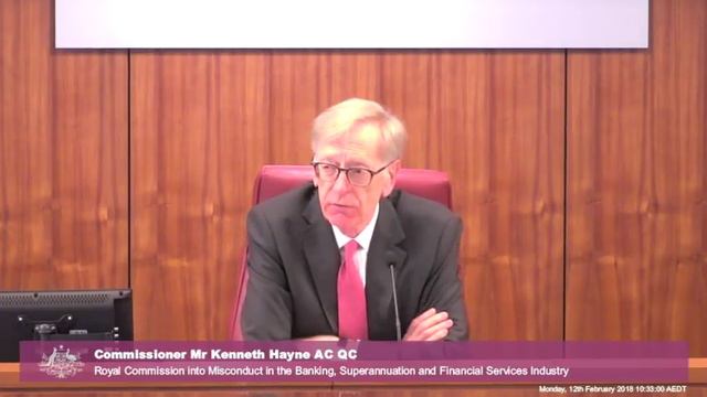 Banking Royal Commission - Day 1 смотреть онлайн