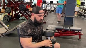 Разбор упражнений. Жим Арнольда