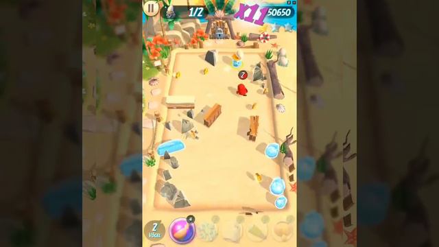 Angry Birds Action! Android/IOS Gameplay HD смотреть онлайн