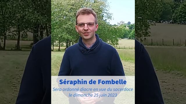 ? Faites connaissance avec Séraphin de Fombelle qui sera ordonné diacre en vue du sacerdoce. смотреть онлайн