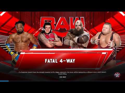 WWE2K23 Xavier Woods vs Dominik Mysterio vs Erik vs Otis смотреть онлайн