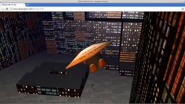 Webgl game : teach me to fly смотреть онлайн