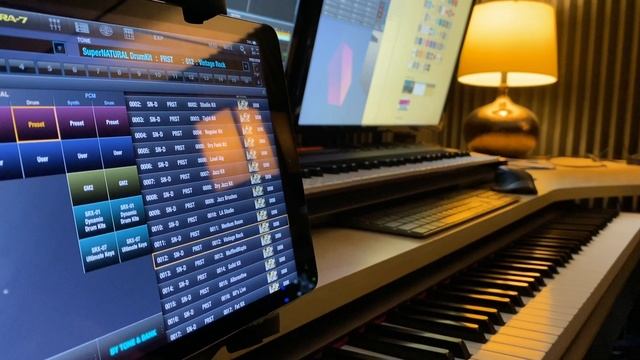 Roland Super Natural and SRX PCM drums sounds. Roland Integra 7 смотреть онлайн