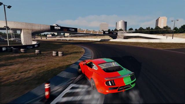 Assetto Corsa Drift DCGP21 Ford Mustang at DCGP Blackwood 2021Part2 смотреть онлайн