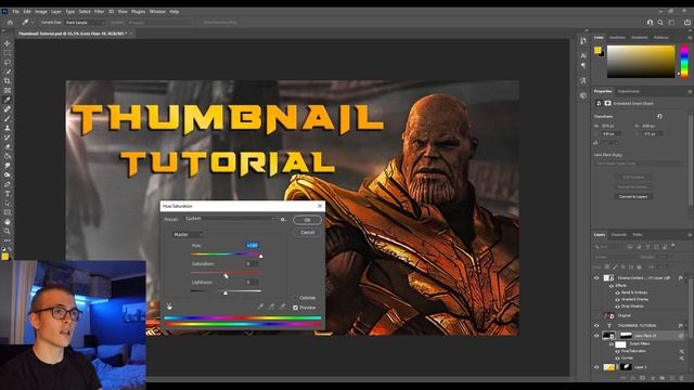 How I Make My Thumbnails | Lightroom & Photoshop Tutorial смотреть онлайн