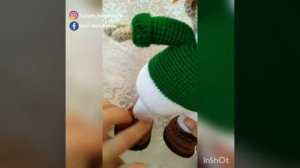 Вязанные герои из мультика.Карлсон.