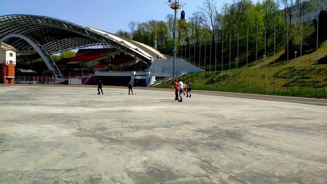 Футбол на роликах в Витебске смотреть онлайн