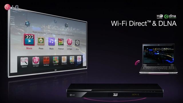 LG Smart 3D Blu-ray Player BP620