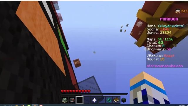 Cuber does cube parkour in cube game смотреть онлайн