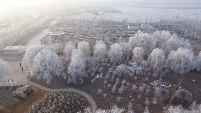 CHINA Inner Mongolia aerial photography-Above From the clouds in Inner Mongolia смотреть онлайн